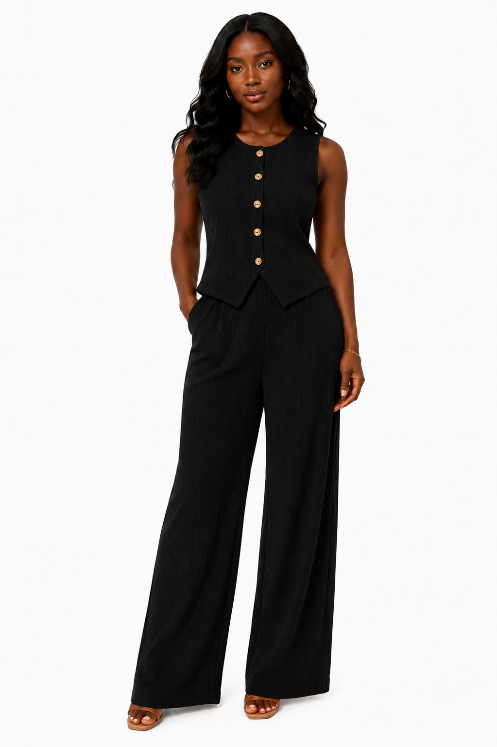 Two Piece Vest Set