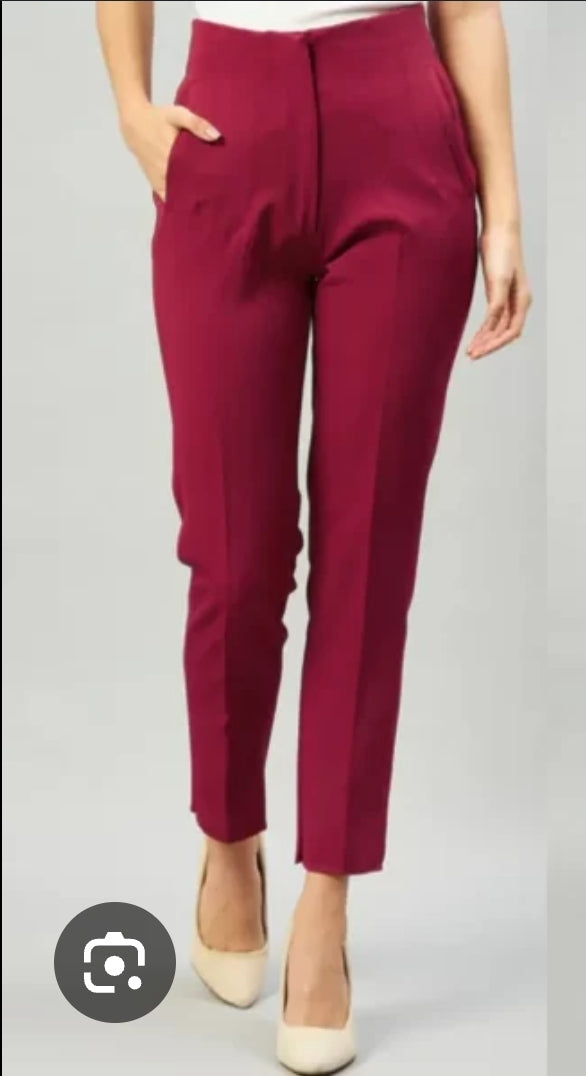 High Waist Long Pants