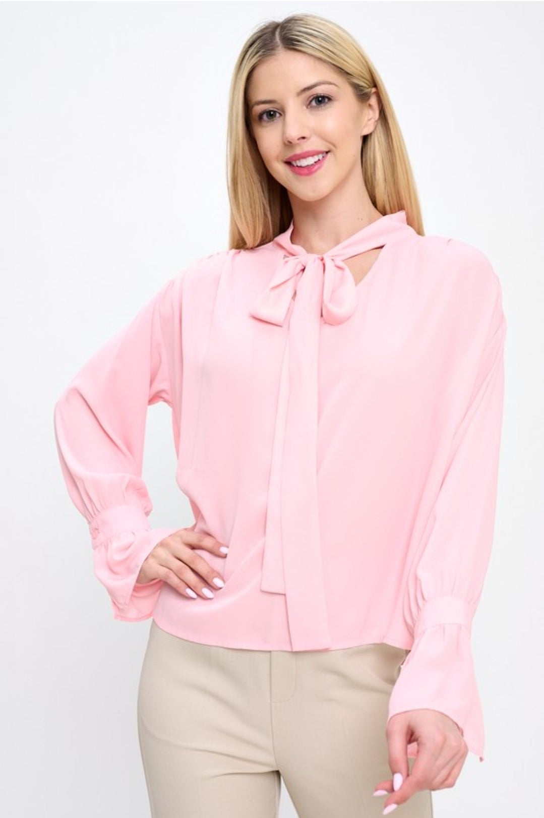 The Belle Bow Blouse