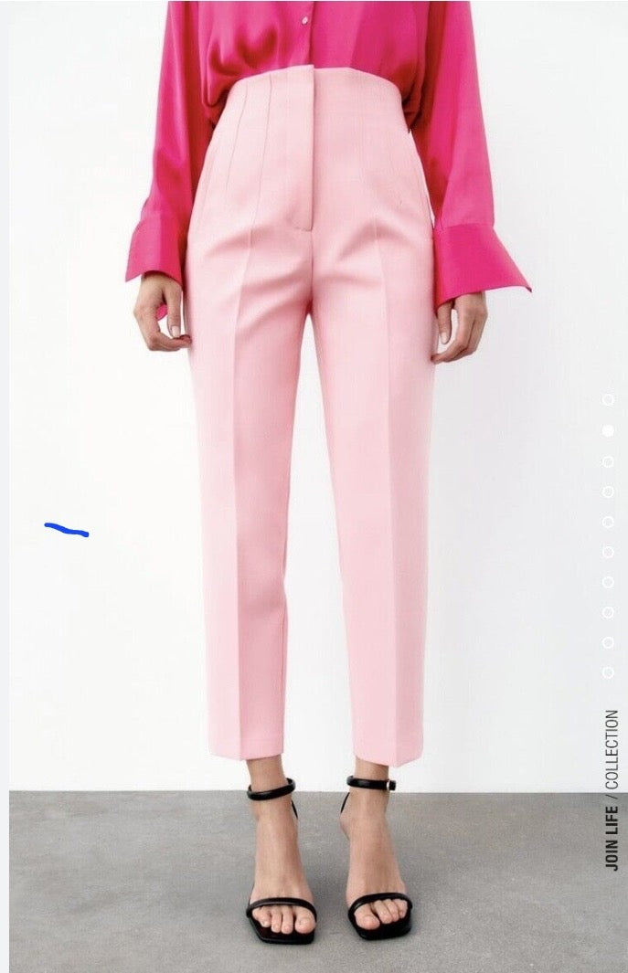 High Waist Long Pants