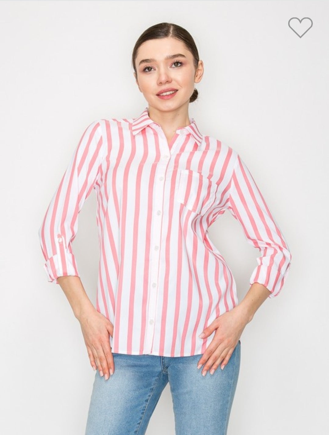 Classic Stripped Blouse