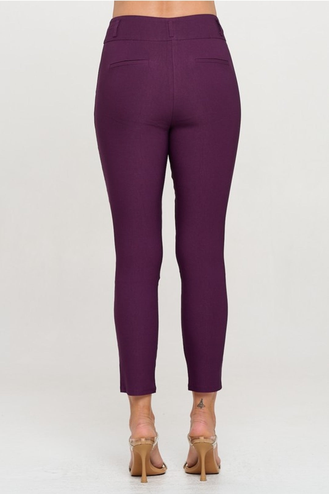 Dual Button Pixie Pants