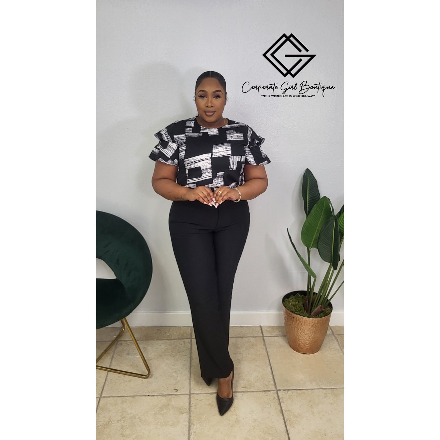 Power Puff Blouse