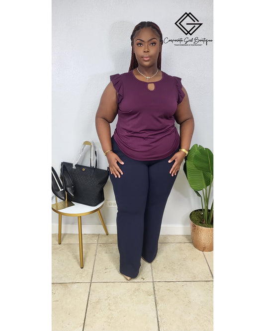 Petal Blouse- Plus Size
