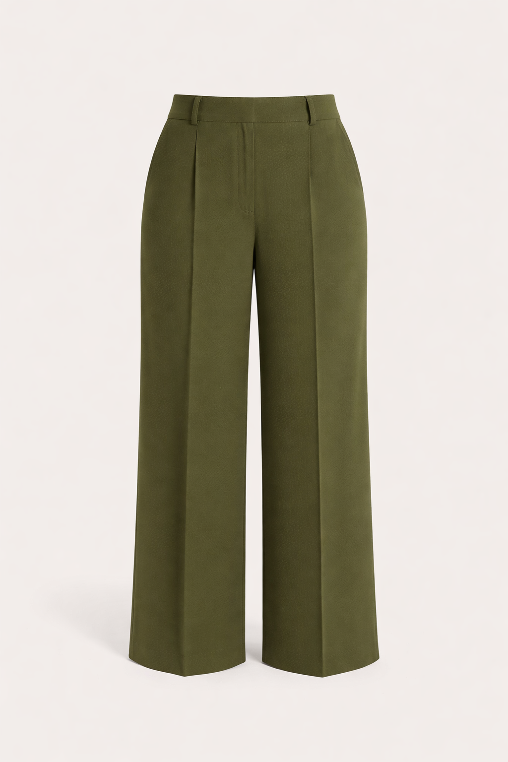 Wide Leg Dress Pants - Plus Size