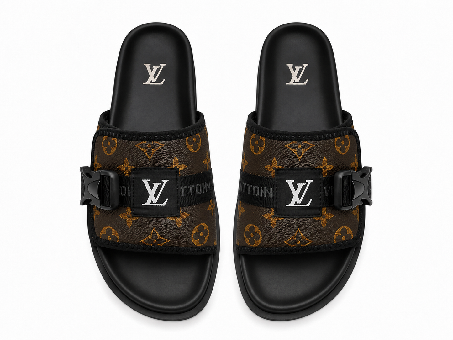 LV Buckle Slides