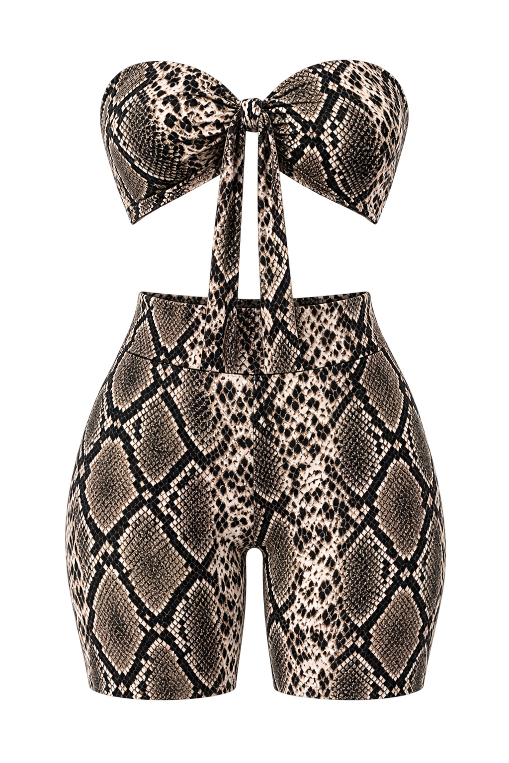 Snake Print 2 Piece Set