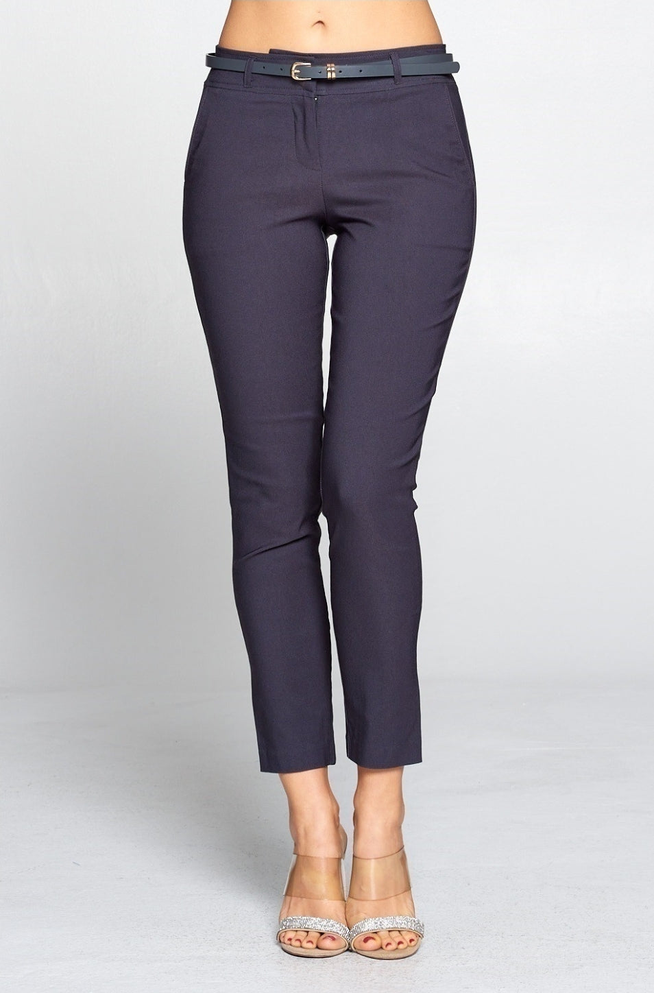 Chino Pixie Ankle Pants- Plus Size