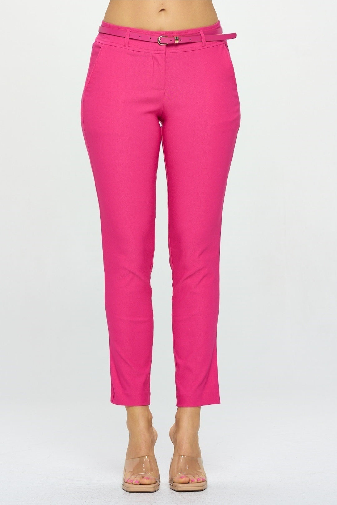 Chino Pixie Ankle Pants- Plus Size