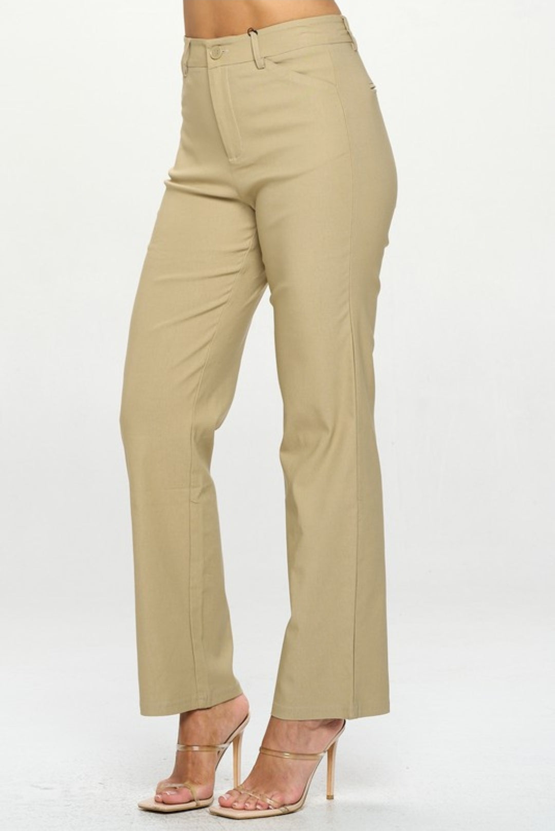 Boot Cut Dress Pants-Plus size