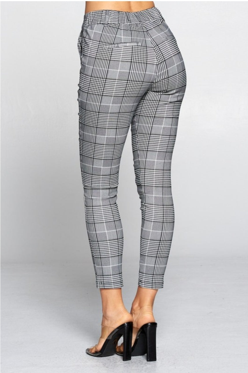 Traditional Plaid Pants