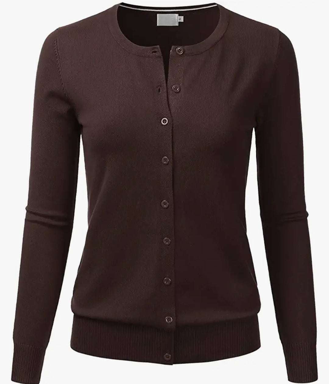 Crew Neck Cardigans