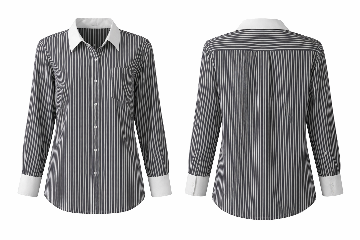 The Manhattan Stripe Blouse