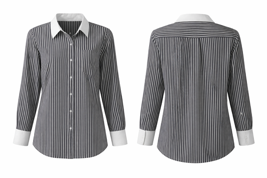 The Manhattan Stripe Blouse