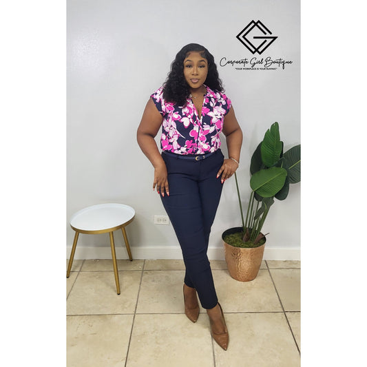 Bloom Cap Sleeve Blouse