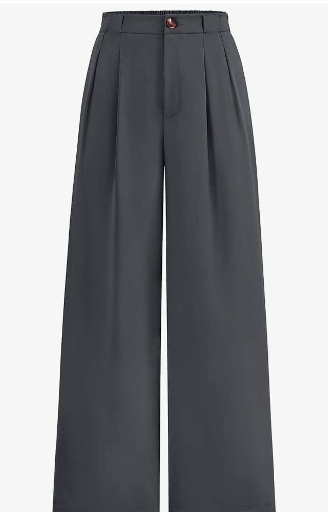 Wide Leg Dress Pants - Plus Size