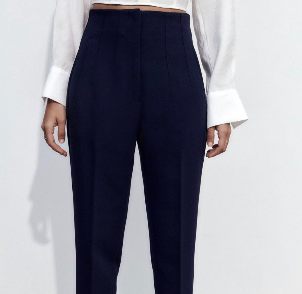 High Waist Long Pants