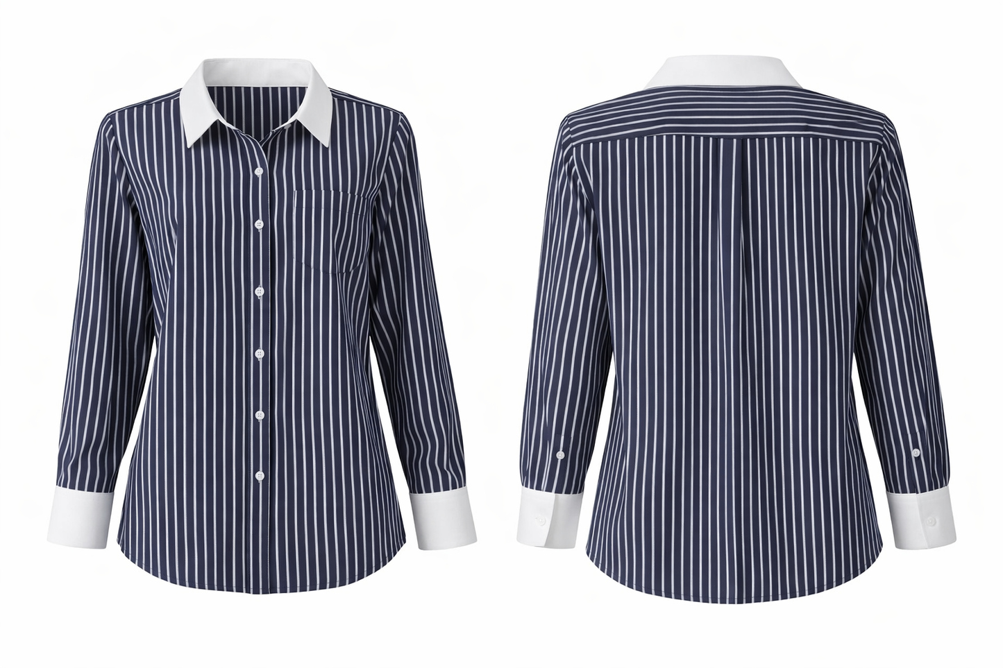 The Manhattan Stripe Blouse