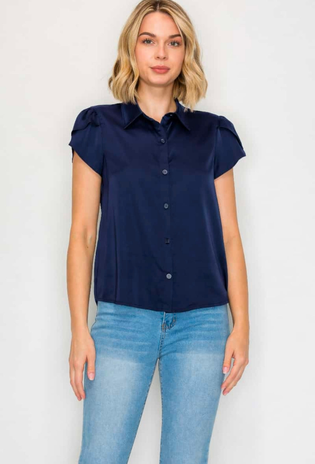 First Pick Satin Blouse