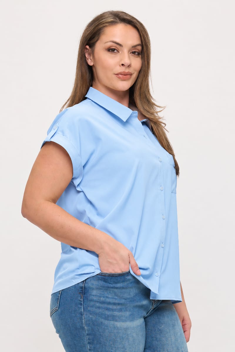 Basic Flow Blouse PLUS SIZE