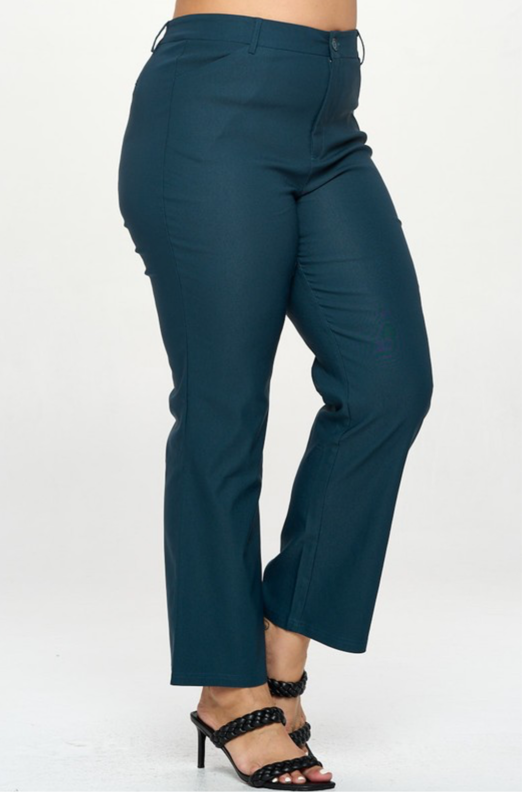 Flare Dress Pants-Plus size