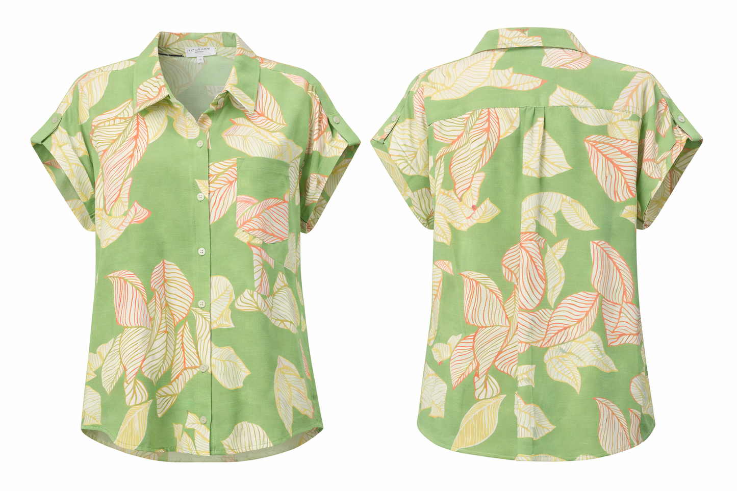 The Island Breeze Blouse- Plus Size