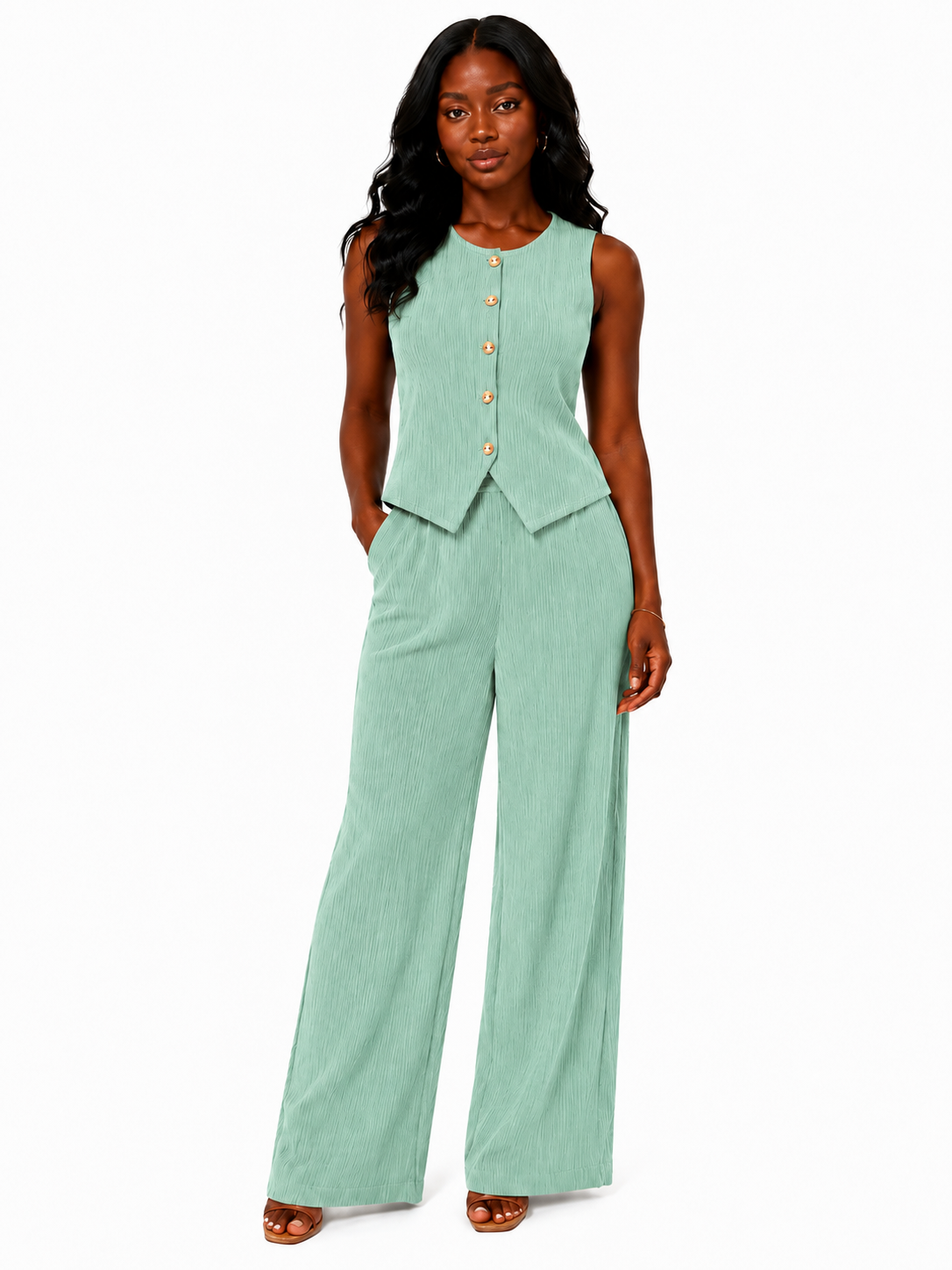 Two Piece Vest Set