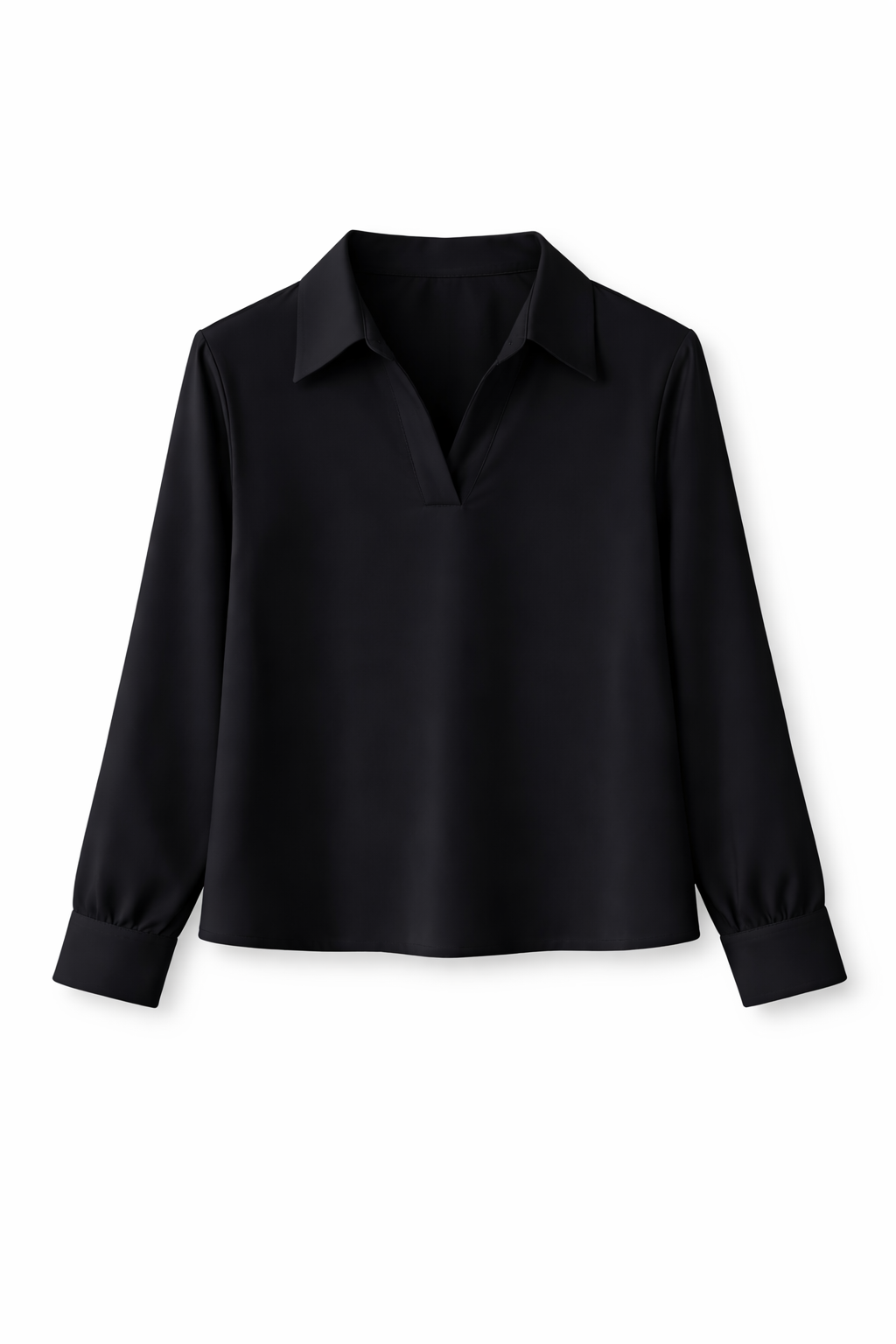 Collared Chiffon Blouse
