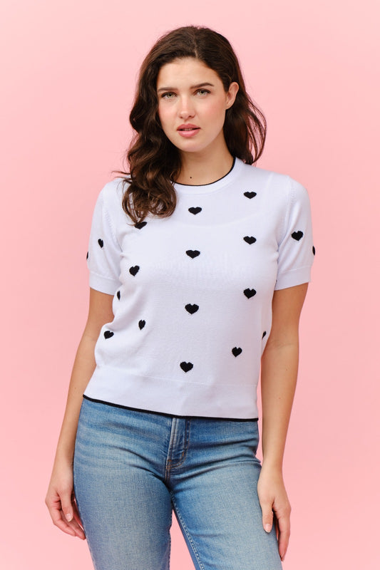 Sweetheart Knit Sweater