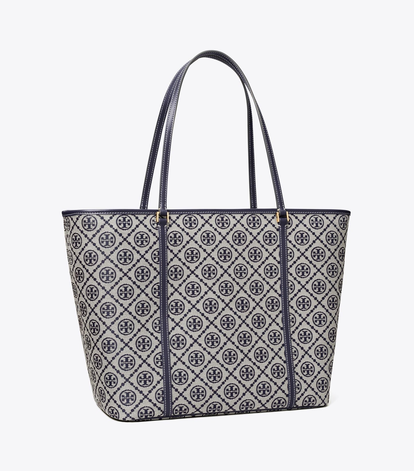 Tory Burch Monogram Zip Tote