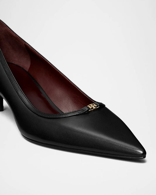 Tory Burch  Double T Buckle Kitten Heels