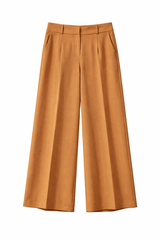 Wide Leg Dress Pants - Plus Size