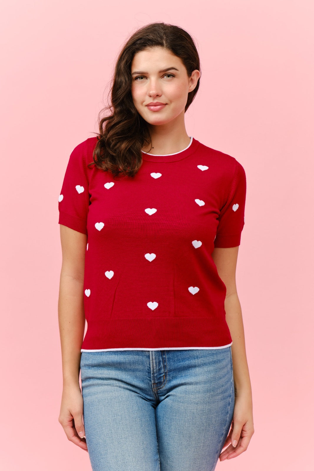 Sweetheart Knit Sweater