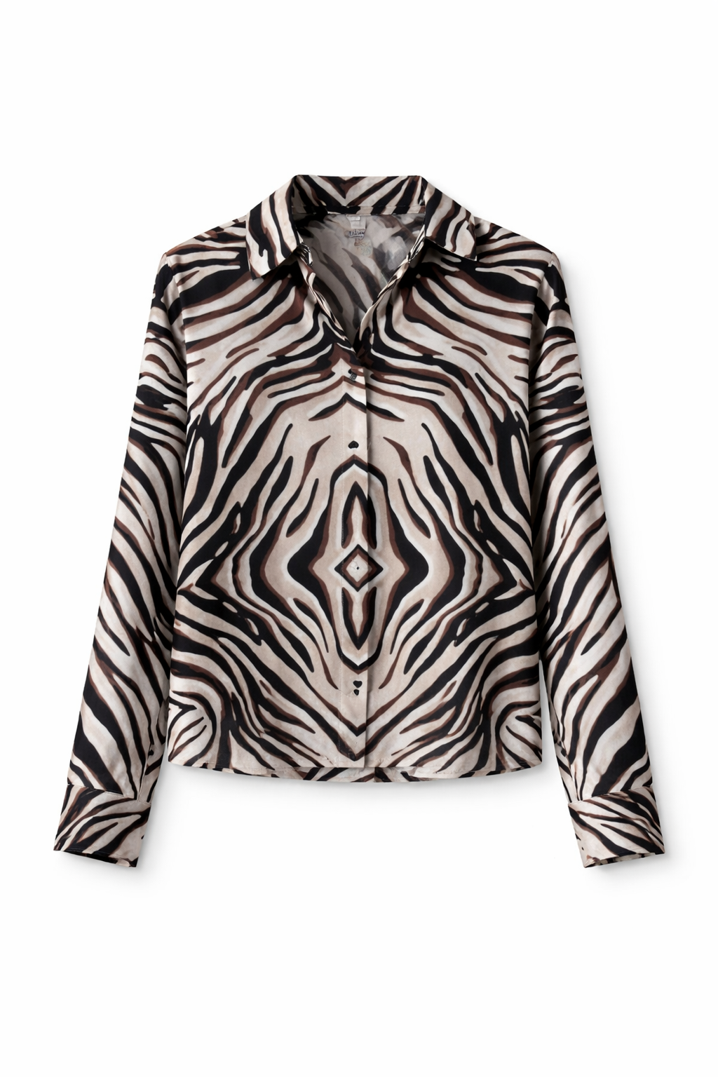 Collared Chiffon Blouse