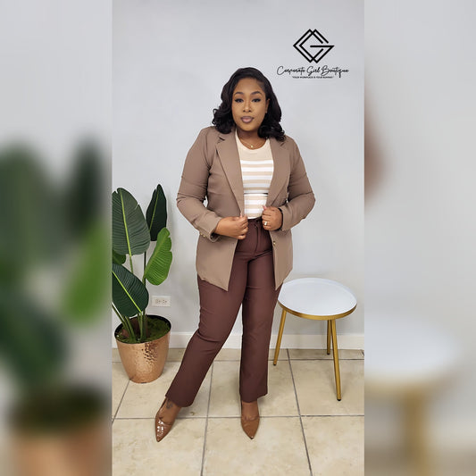 Mocha Muse Blazer