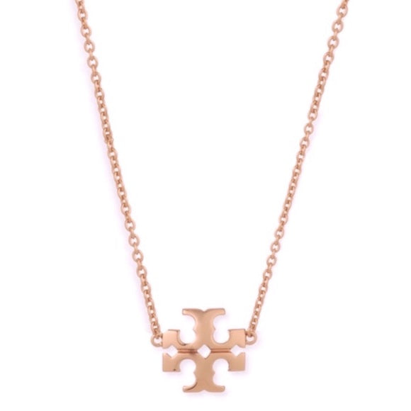 Tory Burch Kira Logo Pendant Set