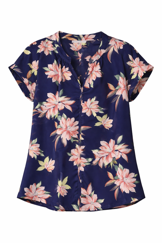 Soft Bloom Blouse- Plus Size