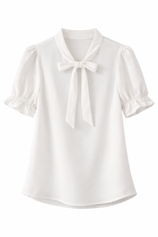 Signature Bow Blouse