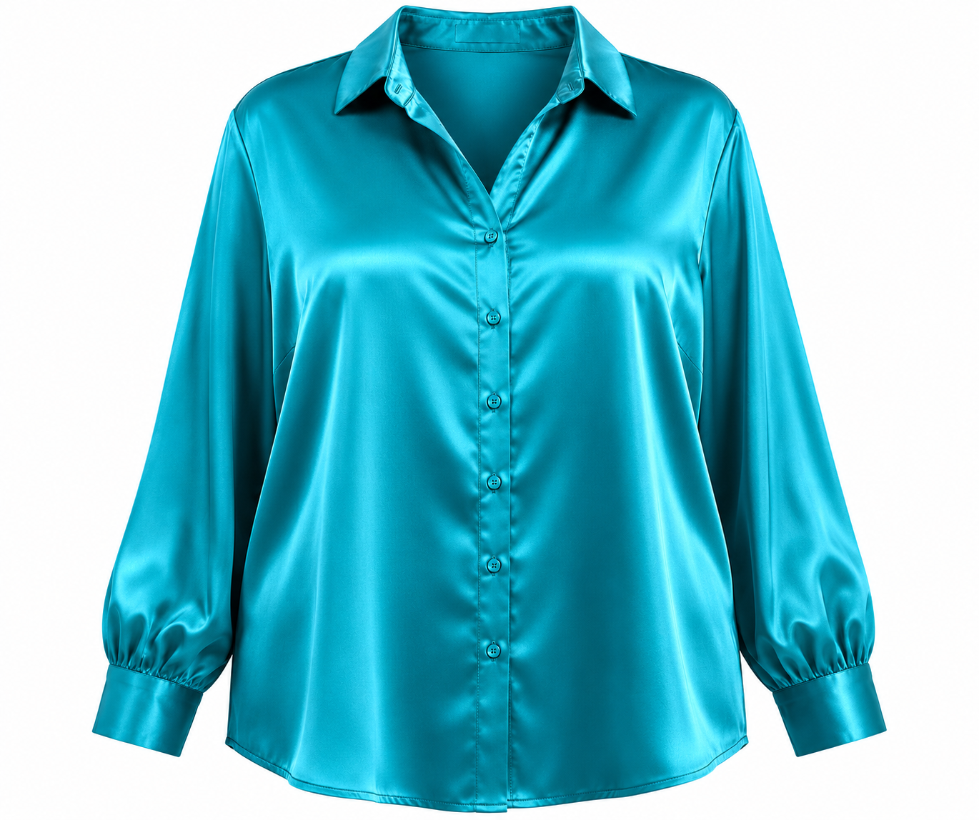 Office Worthy Orange Blouse-Plus size Blouse