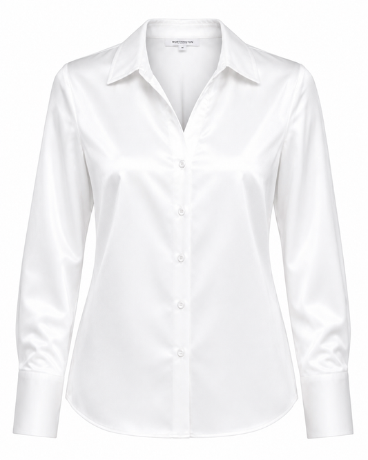 Lasting Impression Satin Blouse