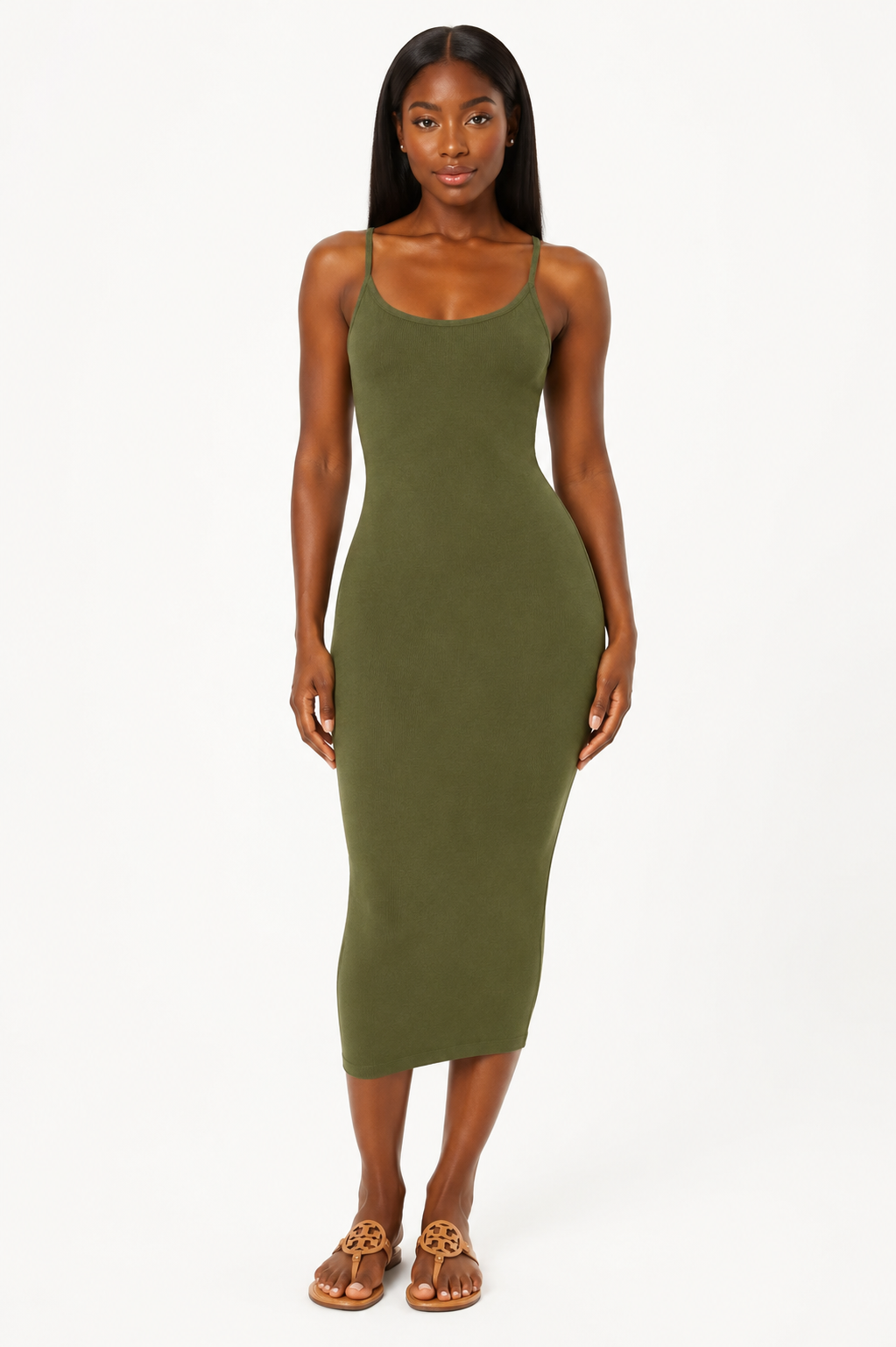 Icon Side Slit Midi