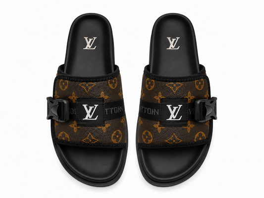 LV Buckle Slides