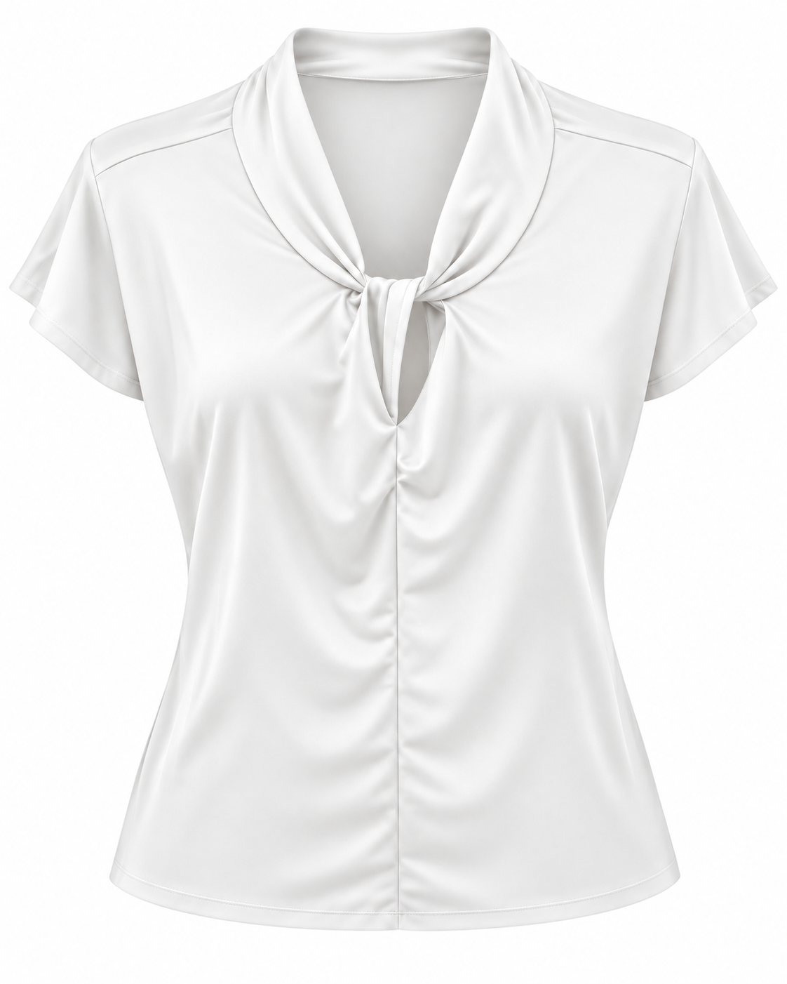 Naomi Twist Neck Blouse
