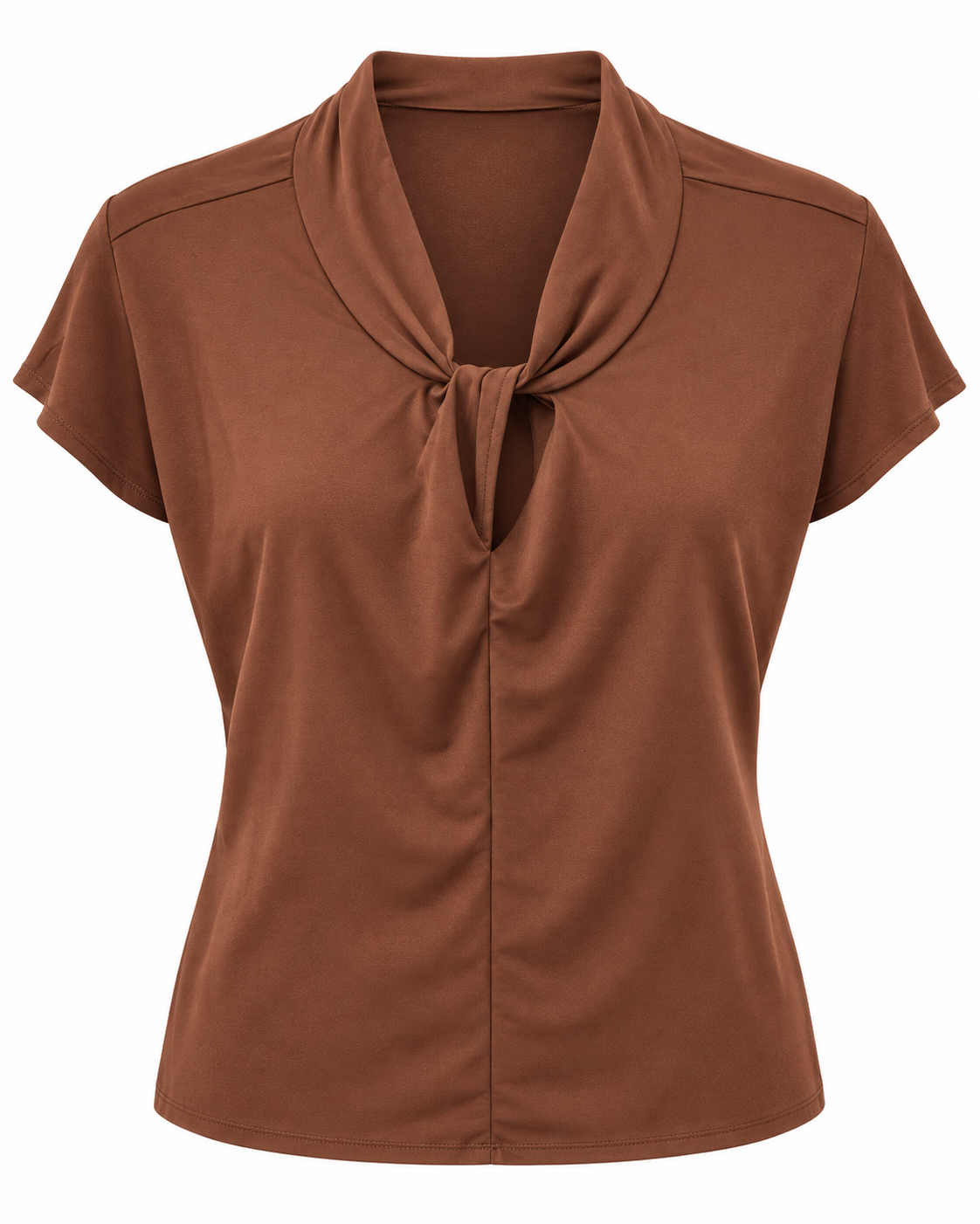 Naomi Twist Neck Blouse