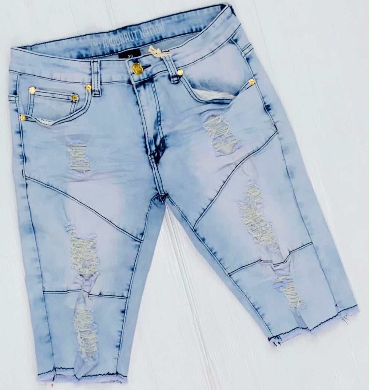Short Ripped Jeans
