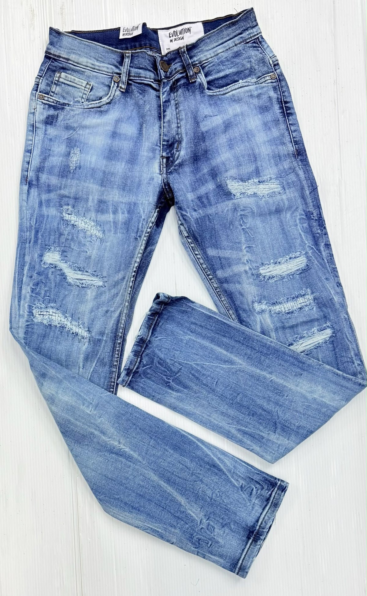 Long Denim Jeans