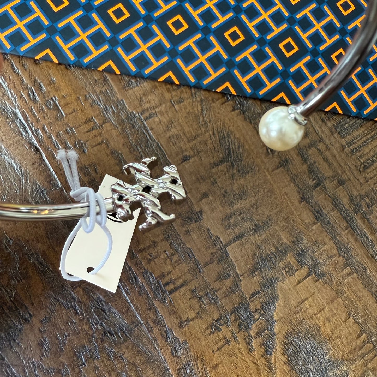 Tory Burch Thin Hinge Icon Bracelet