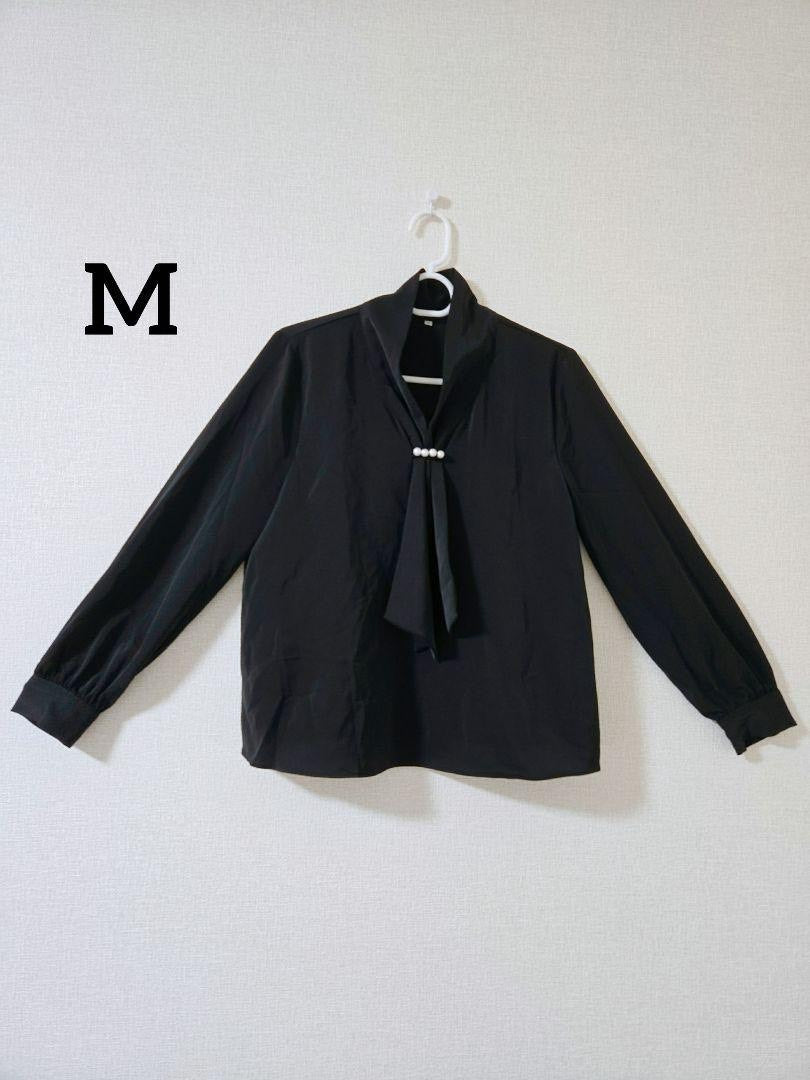 Vintage Scarf Pearl Blouse