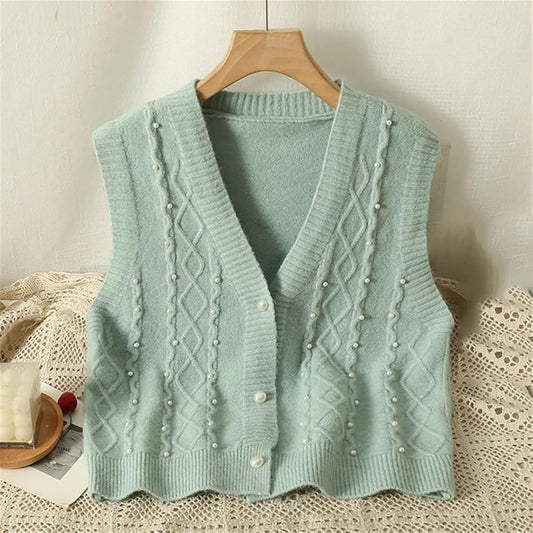 Pearl Knit Vest