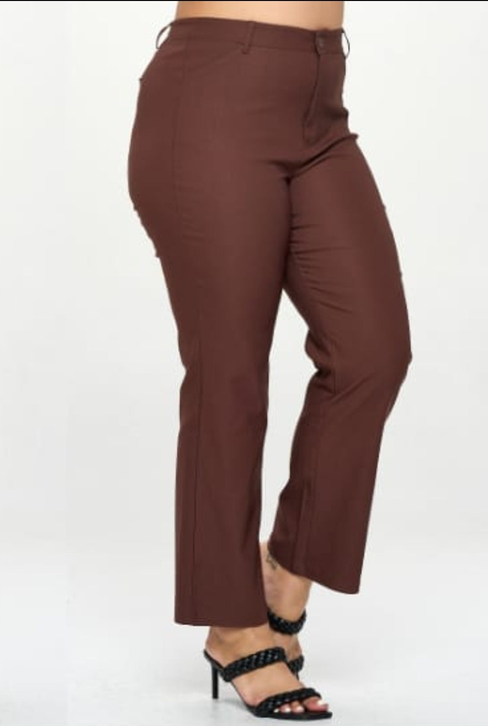 Flare Dress Pants-Plus size